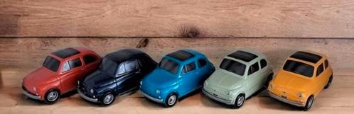 ❗️Super leuk Fiat blik, eyecatcher! KOOPJE!!!!, Hobby en Vrije tijd, Modelauto's | 1:24, Nieuw, Verzenden