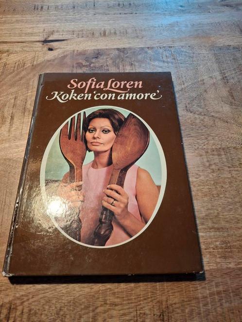 Sofia Loren - Koken 'con Amore' - Italiaans Kookboek, Boeken, Kookboeken, Gelezen, Voorgerechten en Soepen, Hoofdgerechten, Tapas, Hapjes en Dim Sum
