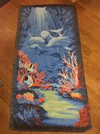 Badlaken / strandlaken dolfijn maat 173 x 90 cm, Ophalen of Verzenden, Zo goed als nieuw, Handdoek