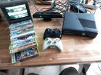 XBOX 360 set met kinect en games, Spelcomputers en Games, Spelcomputers | Xbox 360, Met kinect, Met 2 controllers, Ophalen of Verzenden