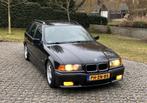 BMW 3-Serie 2.5 I 323 Touring 1996 Zwart, Auto's, BMW, 2500 cc, Achterwielaandrijving, 1340 kg, Leder en Stof