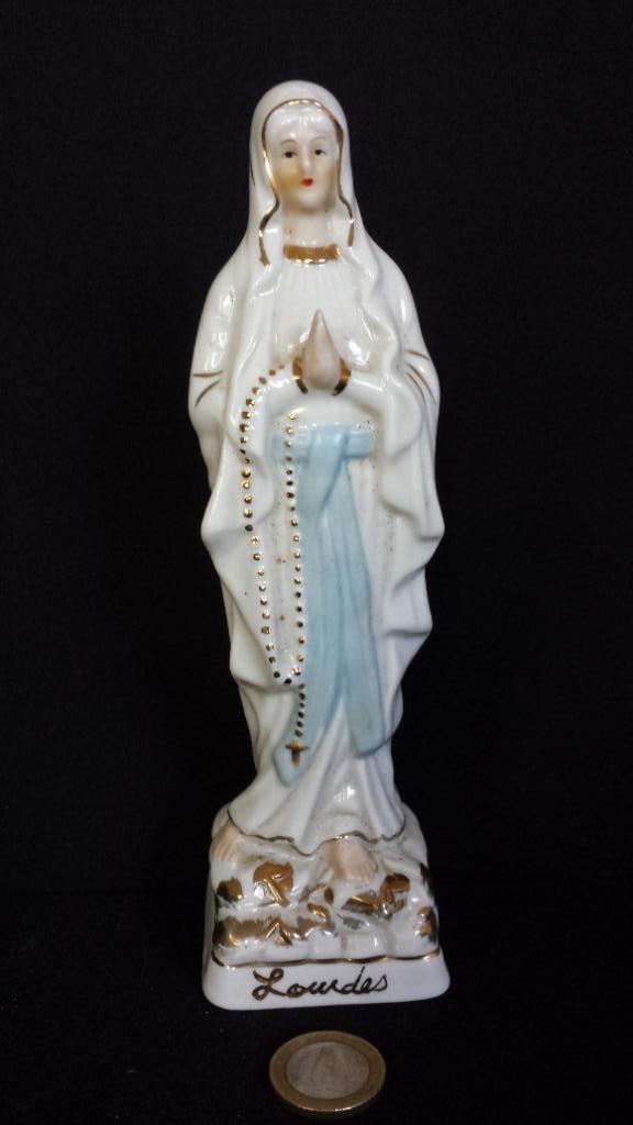 Oud Lourdes BEELDJE ~ Verschijning van MARIA in LOURDES Grot, Antiek en Kunst, Antiek | Religie, Ophalen of Verzenden