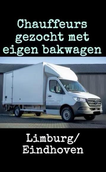 Gezocht Zzp Chauffers Met Eigen Bakwagen beschikbaar voor biedingen