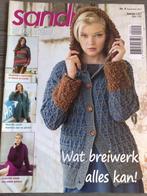 Sandra special Breien nr 9 september 2014, Hobby en Vrije tijd, Patroon of Boek, Zo goed als nieuw, Breien, Verzenden
