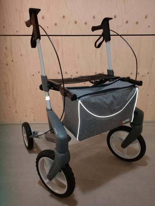 Topro Olympos ATR M rollator incl Garantie en Servicebeurt., Diversen, Rollators, Zo goed als nieuw, Lichtgewicht, Opvouwbaar
