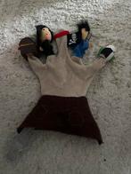 Handpop met 5 vingerpoppetjes, Ophalen of Verzenden, Gebruikt, Overige typen