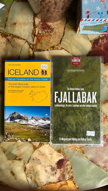 Algemene hike en wandelkaart Iceland en Fjallabak kaart 