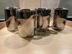 4 dubbelwandige RVS thermobekers Micelino "Mercedes-Benz"., Ophalen of Verzenden, Zo goed als nieuw