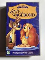 LADY EN DE VAGEBOND (VHS), Alle leeftijden, Ophalen of Verzenden, Zo goed als nieuw, Tekenfilms en Animatie