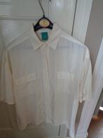 CANDA zijden blouse:mt 44, Beige, Maat 42/44 (L), Ophalen of Verzenden, Zo goed als nieuw