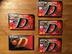 TDK Cassettebandjes ingesealed, Cd's en Dvd's, Cassettebandjes, 2 t/m 25 bandjes, Ophalen of Verzenden, Nieuw in verpakking