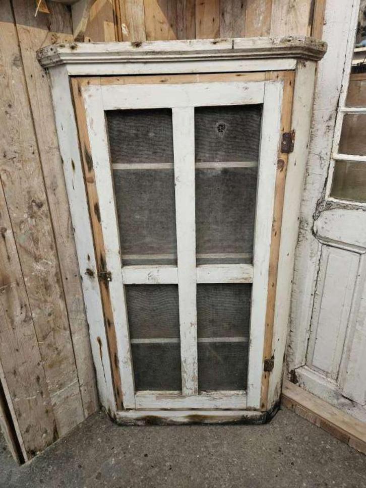 oude vliegenkast ``WOONWINKEL RUSTIEK``, Antiek en Kunst, Curiosa en Brocante, Ophalen