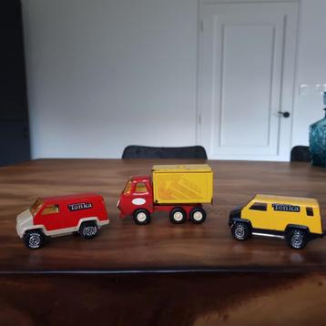 Set of 3 Tonka Auto'tjes beschikbaar voor biedingen