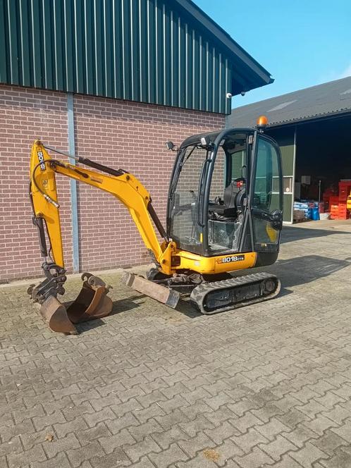 Minigraver jcb 8018 cts, Zakelijke goederen, Machines en Bouw | Onderdelen, Ophalen