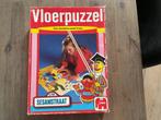 Sesamstraat vloerpuzzel  47x60 cm, Ophalen, 10 tot 50 stukjes, Gebruikt