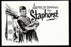 Staphorst, Achter de schermen van Staphorst, ansichtkaart, Verzenden, 1960 tot 1980, Ongelopen, Overijssel