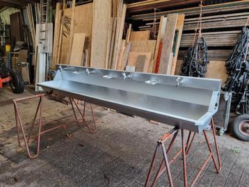 intersan 4 kraans wasbak 2,4 meter beschikbaar voor biedingen