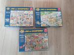 3 Jan van Haasteren puzzels in 1 koop 25.00, Ophalen, 500 t/m 1500 stukjes, Zo goed als nieuw, Legpuzzel