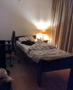 Elektrisch Seniorenbed Massief Hout (90x200), Ophalen, 90 cm, Eenpersoons, Bruin