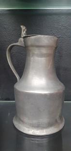 Antieke Tinnen Wijnschenker Maastricht 1880-1920, Antiek en Kunst, Antiek | Tin, Ophalen of Verzenden