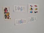 5537 Vintage Stickers - Smurfen, Mario, meer!, Ophalen of Verzenden