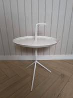 HAY DLM XL bijzettafel 48 wit, Ophalen, Gebruikt, Rond, Minder dan 55 cm