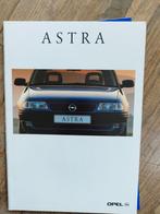 Opel Astra brochure, tech bijlage, prijslijst 1994, Opel, Zo goed als nieuw, Opel, Ophalen of Verzenden