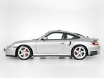 Porsche 911 996 Turbo (bj 2001), Gebruikt, Zwart, 4 stoelen, Open dak