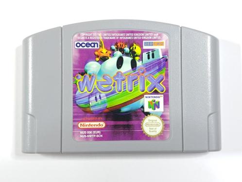 Wetrix - Nintendo 64 - N64 - Enkel Cartridge - PAL, Spelcomputers en Games, Games | Nintendo 64, Zo goed als nieuw, Puzzel en Educatief