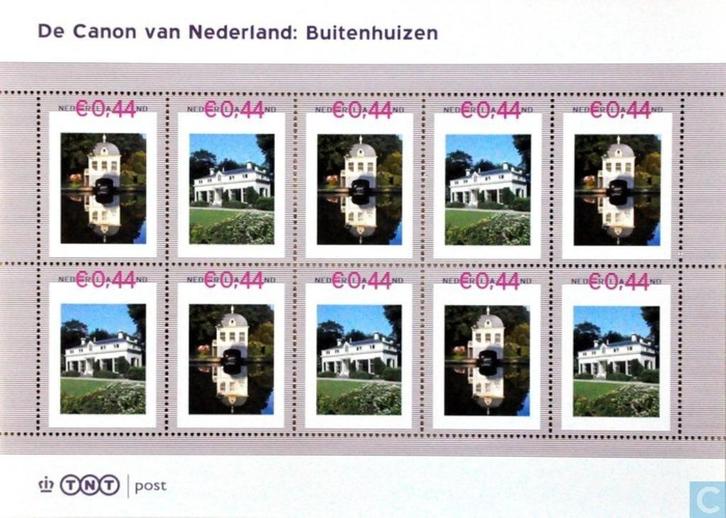 Canon van Nederland: Buitenhuizen, Postzegels en Munten, Postzegels | Nederland, Postfris, Na 1940, Ophalen of Verzenden