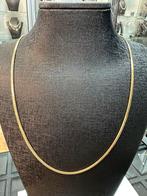 14k gouden slangen ketting | 55 cm, Ophalen of Verzenden, Nieuw