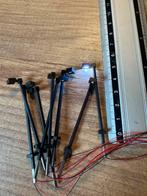 Lantaarnpalen | H0 spoor | 5,3cm | 8stk, Hobby en Vrije tijd, Modeltreinen | H0, Overige merken, Gelijkstroom, Overige typen, Nieuw