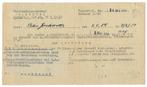 keuring militaire dienst 1944 duitse kameraad veldpost, Verzamelen, Militaria | Tweede Wereldoorlog, Ophalen of Verzenden, Landmacht