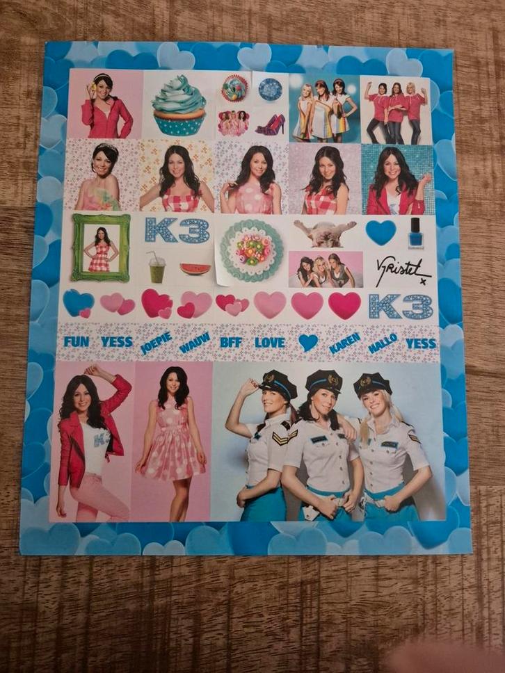 K3 originals pakketje, Verzamelen, Foto's en Prenten, Zo goed als nieuw, Ophalen of Verzenden