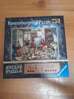 Escape puzzel, 759 stukjes, Hobby en Vrije tijd, Denksport en Puzzels, Ophalen of Verzenden, 500 t/m 1500 stukjes, Zo goed als nieuw