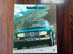 Brochure Saab 99, 1971., Ophalen of Verzenden, Gelezen, Overige merken