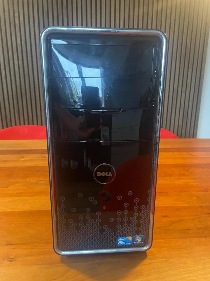 Dell Inspiron 580, Computers en Software, Desktop Pc's, Gebruikt, 3 tot 4 Ghz, HDD, 4 GB, Met videokaart, Met monitor, Ophalen