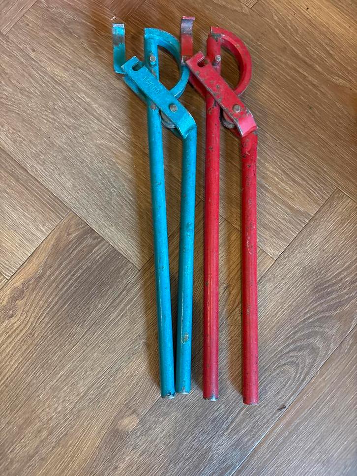 Buigtang met rol, 15mm, R60, Doe-het-zelf en Verbouw, Gereedschap | Handgereedschap, Gebruikt, Ophalen of Verzenden