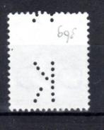 NEDERLAND : 1965 : Perfin &@  K  @& on Y.816., Ophalen of Verzenden, Na 1940, Gestempeld