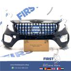 W156 BUMPER + GT GRIL FACELIFT GLA AMG VOORBUMPER ZWART WIT, Gebruikt, -, Voor, Ophalen of Verzenden