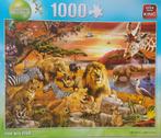 King puzzel The Big Five 1000 pc. zgan., Ophalen of Verzenden, 500 t/m 1500 stukjes, Zo goed als nieuw, Legpuzzel