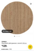 IKEA Vloerkleed & Zwarte Salontafel, Huis en Inrichting, Stoffering | Tapijten en Kleden, Ophalen, Gebruikt, Beige, 150 tot 200 cm