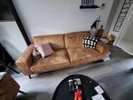 2,5 zits bank, cognac kleur, Ophalen, Gebruikt, Stof