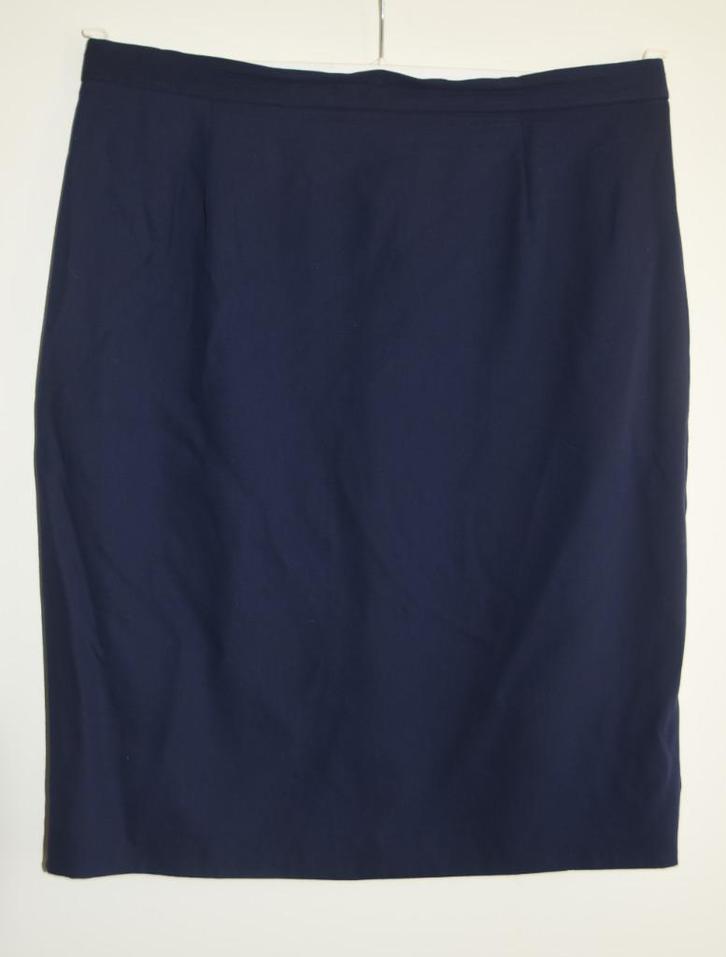 Designer Louis Féraud rok donkerblauw maat 42, Kleding | Dames, Rokken, Maat 42/44 (L), Blauw, Ophalen of Verzenden
