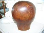 antiek houten pruikenhoofd, hoedenhoofd, hoed, pruik, Ophalen of Verzenden