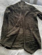 America Today groen/bruin halflang vest met wol  S, Kleding | Dames, Truien en Vesten, Ophalen of Verzenden, Zo goed als nieuw