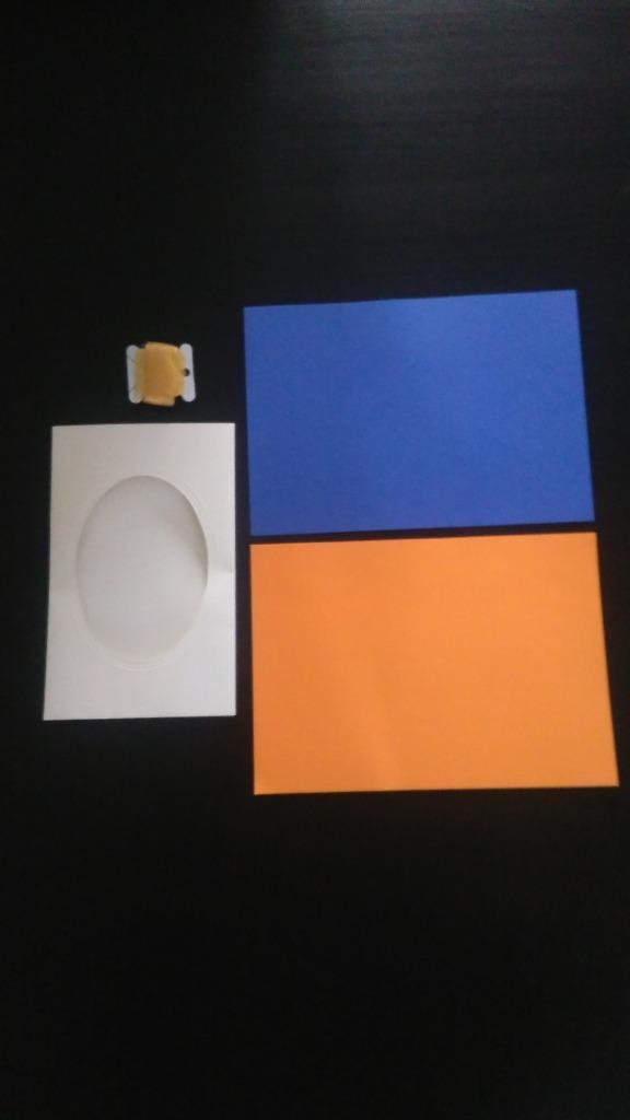 Kaarten Maak Setje van 1 kaart, papier en lint (NIEUW), Hobby en Vrije tijd, Kaarten | Zelf maken, Nieuw, Blanco kaart of Basiskaart