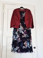 Jurk voor moeder van de bruid., Kleding | Dames, Ophalen of Verzenden, Zo goed als nieuw, Maat 42/44 (L), Rood