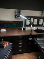 Ringlamp met vergrootglas, Ophalen, Gebruikt, Loeplamp