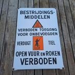 Emaille bord, Ophalen of Verzenden, Gebruikt, Reclamebord